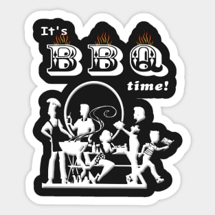 barbecue time Sticker